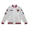 City collection lightweight satin jacket chicago bulls