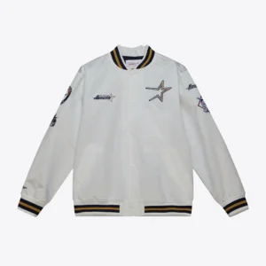 City collection lightweight satin jacket houston astros 1