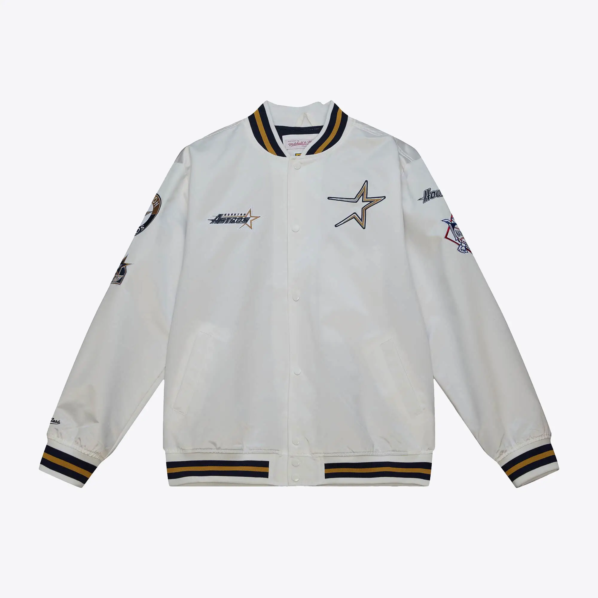 City collection lightweight satin jacket houston astros 1