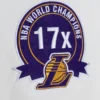 City collection lightweight satin jacket los angeles lakers 4