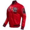 Clark atlanta panthers homecoming rib knitted jacket