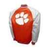 Clemson tigers franchise club the game satin varsity jacket 2