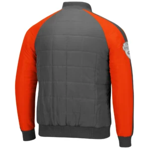 Clemson tigersorange vintage clemson tigers 1940s bomber polyester varsity jacket