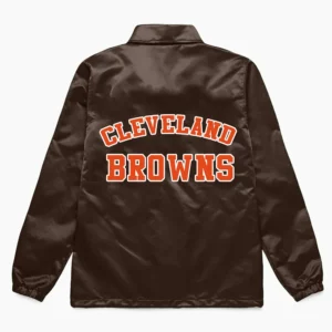 Cleveland browns coach brown jacket