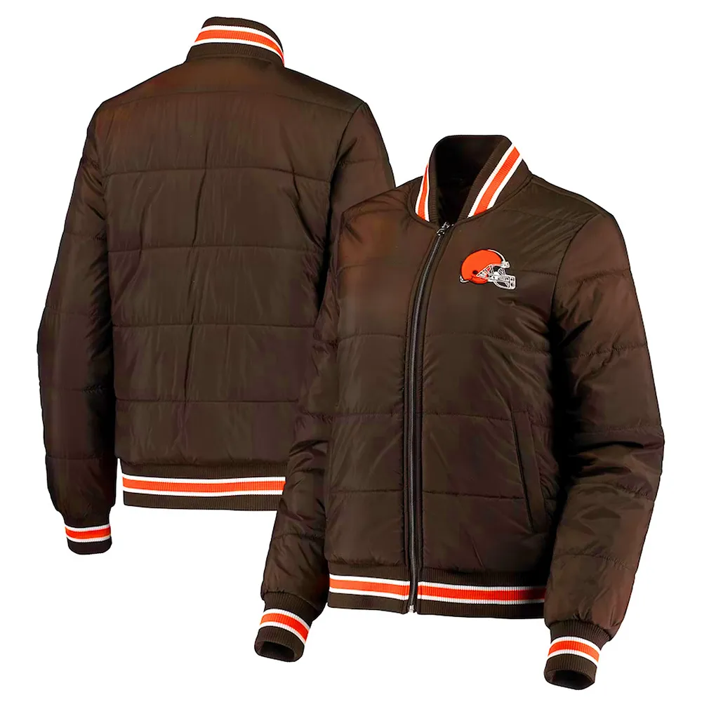 Cleveland browns goal bomber jacket