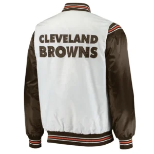 Cleveland browns historic logo jacket