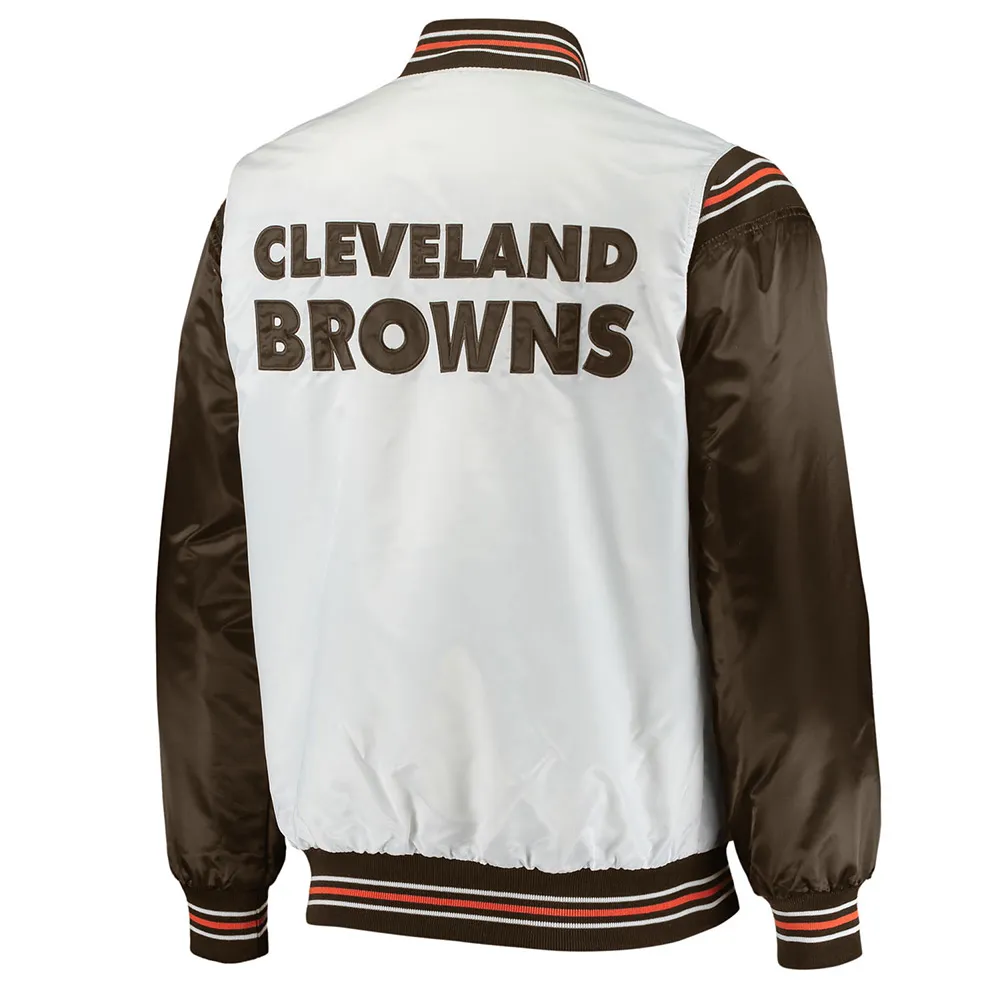 Cleveland browns historic logo jacket