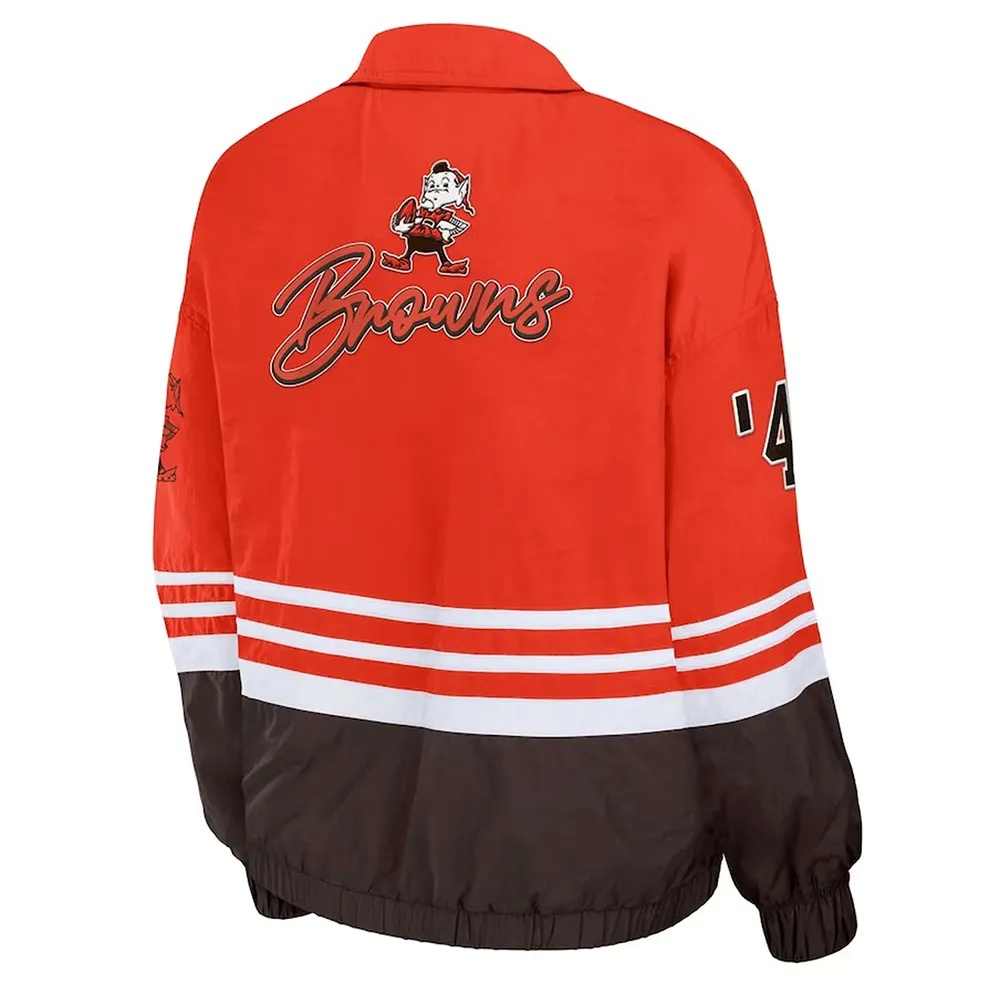 Cleveland browns throwback jacket