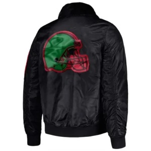 Cleveland browns ty mopkins black jacket 1