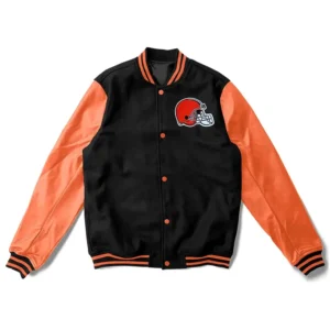 Cleveland browns varsity jacket