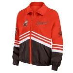 Cleveland Browns Throwback Windbreaker Polyester Jacket
