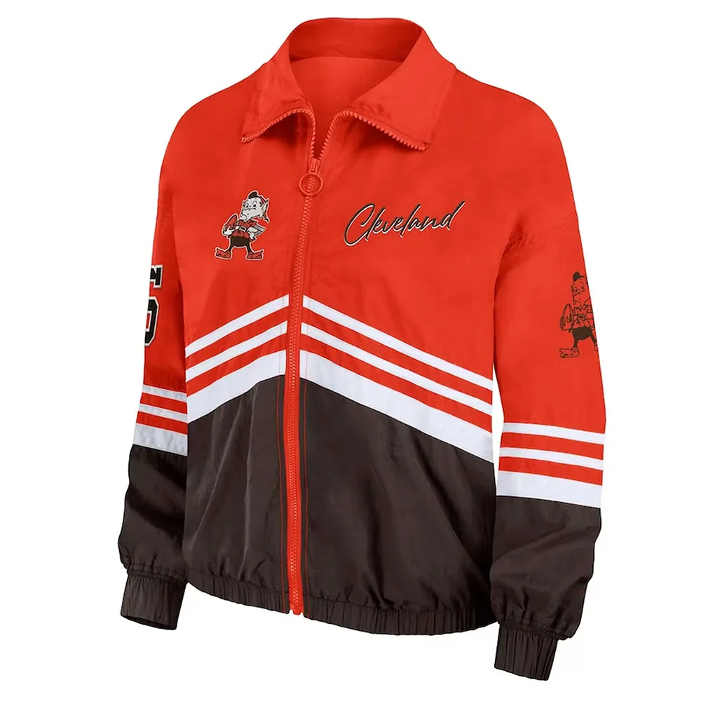 Cleveland browns windbreaker jacket
