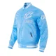 Cleveland cavaliers 2024 25 city edition blue varsity jacket