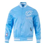 Cleveland Cavaliers 2024/25 City Edition Blue Satin Jacket
