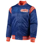 Cleveland Cavaliers Enforcer Blue Satin Jacket