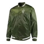 Cleveland Cavaliers Full-Snap Green Satin Jacket