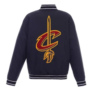 Cleveland cavaliers one color satin varsity jacket
