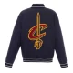 Cleveland cavaliers one color satin varsity jacket