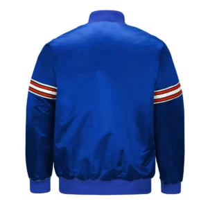 Cleveland cavaliers pick and roll blue satin jacket