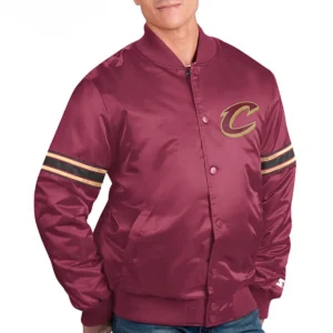 Cleveland cavaliers pick roll wine jacket