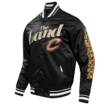 Cleveland Cavaliers City Edition Black Satin Jacket