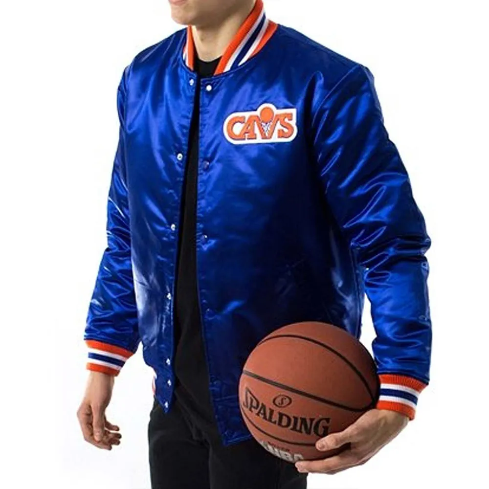Cleveland cavaliers vintage basketball full snap jacket