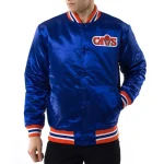 Cleveland Cavaliers Vintage Blue Satin Jacket