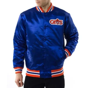 Cleveland cavaliers vintage satin jacket