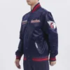 Cleveland guardians turn it up m satin jacket