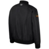Colosseum black clemson tigers full zip bomber jacket
