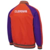 Colosseum orange clemson tigers kent full zip bomber varsity jacket 2 1