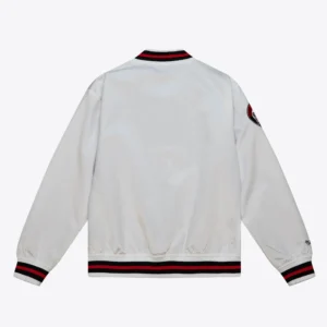 Dc united city full snap satin jacket