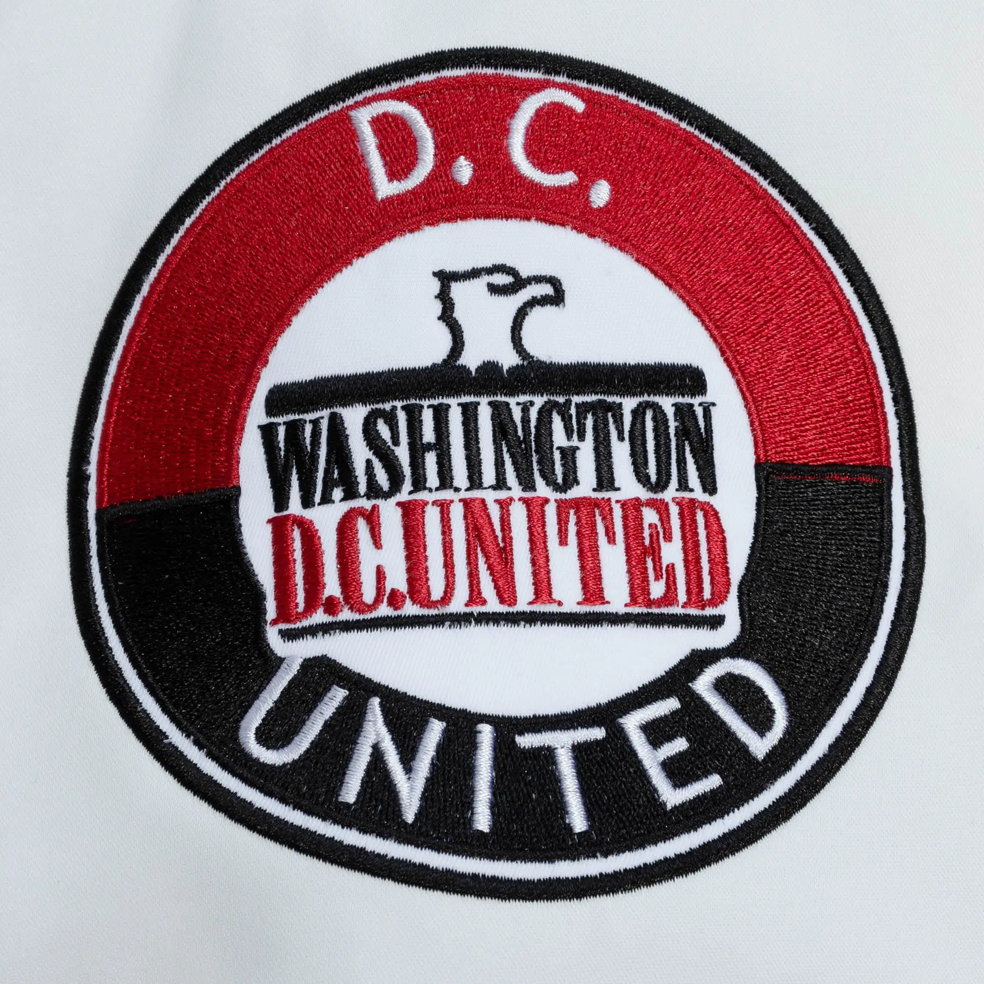Dc united city full snap satin logo