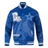 Dallas cowboys best of mens blue jacket