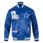 Dallas Cowboys Best Of Satin Blue Jacket