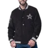 Dallas cowboys blackout corduroy jacket