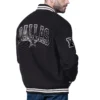 Dallas cowboys blackout corduroy varsity jacket