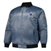 Dallas cowboys charcoal bomber jacket