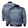 Dallas cowboys charcoal full zipper jacket