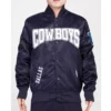 Dallas cowboys crest emblem jacket