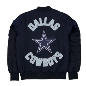 Dallas cowboys ma 1 historic varsity jacket