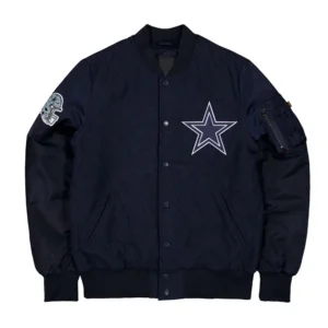 Dallas cowboys ma 1 varsity jacket