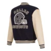 Dallas cowboys varsity wool leather jacket
