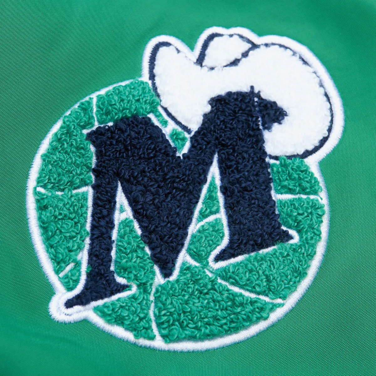 Dallas mavericks full zip green jacket 2