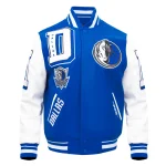 Dallas Mavericks Mashup Wool/Leather Jacket