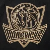 Dallas mavericks pro standard black and gold varsity jacket 6