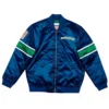 Dallas mavericks striped hardwood classic jacket