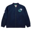 Dallas mavericks vintage logo navy jacket