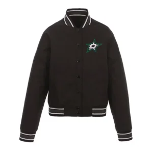 Dallas stars front hit black jacket