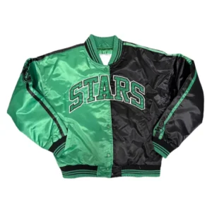 Dallas stars zone blitz satin varsity jacket